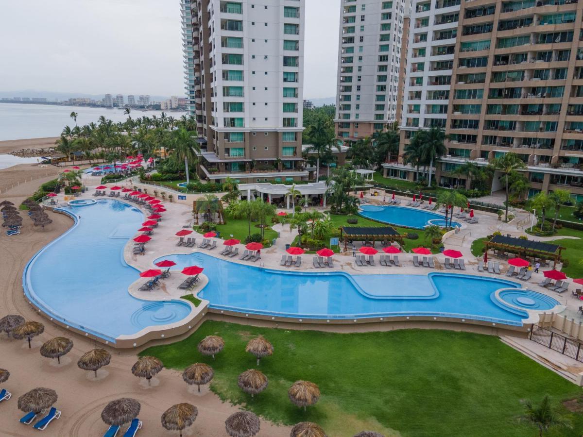 Ocean Front Condo Sleeps 4 Adults-Grand Venetian T3000-1606 Puerto Vallarta Eksteriør bilde