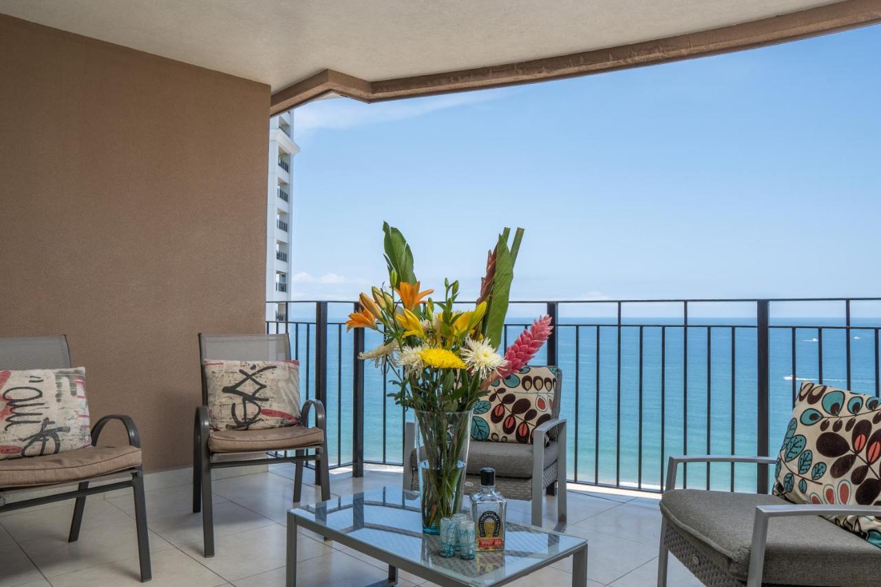 Ocean Front Condo Sleeps 4 Adults-Grand Venetian T3000-1606 Puerto Vallarta Eksteriør bilde
